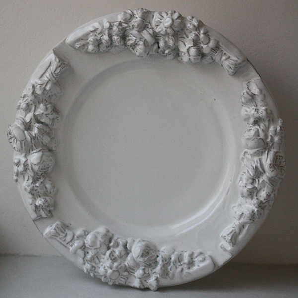 ローズ　大皿飾り皿 サムネイル画像1