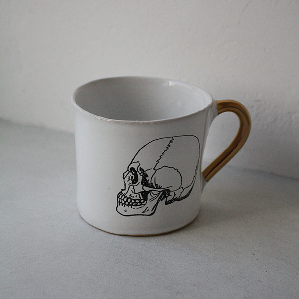 ALICE medium coffee cup 'Glam'【Skull】のイメージ画像