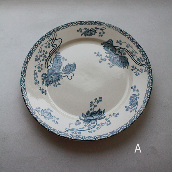 フランスアンティーク サルグミンヌ平皿 イメージ画像2