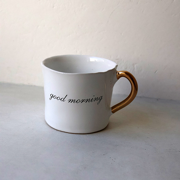 ALICE medium coffee cup 'Glam'【good morning】 イメージ画像1