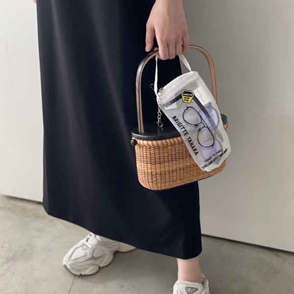 ブリジット タナカ　オーガンジーポーチ  "Porte Lunette" イメージ画像3