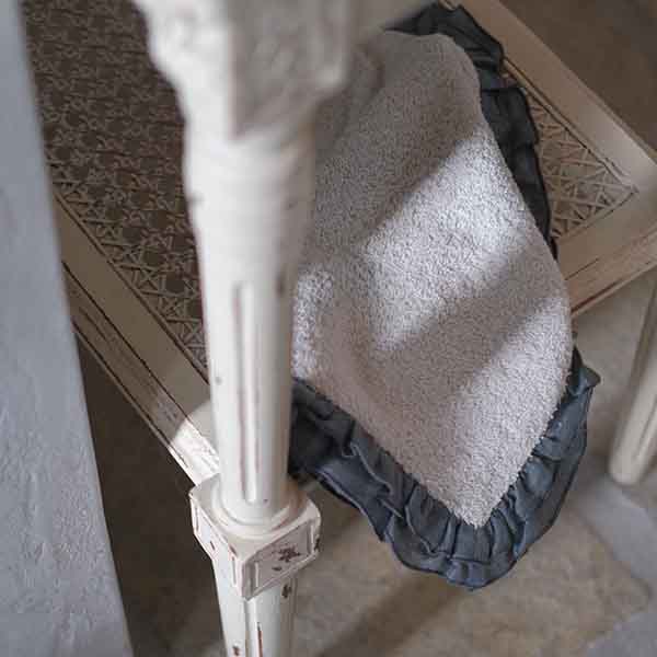 BORGO DELLE TOVAGLIE フリルハンドタオル【mastick/oxide】 イメージ画像1