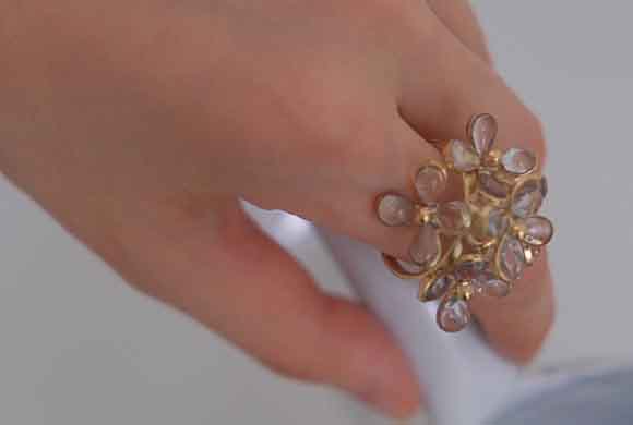 ガラスフラワーリング イメージ画像